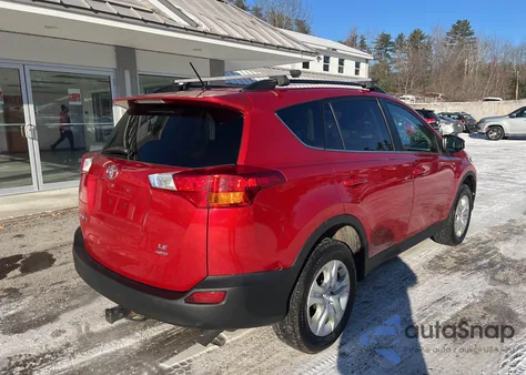 2014 Toyota Rav4 Le z USA, uszkodzony, nr VIN 2T3BFREV0EW187517